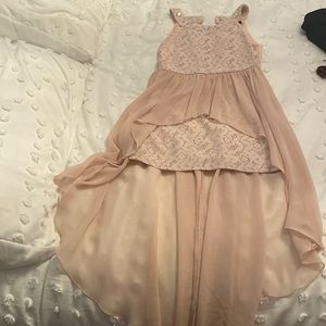 Girls formal high low dress